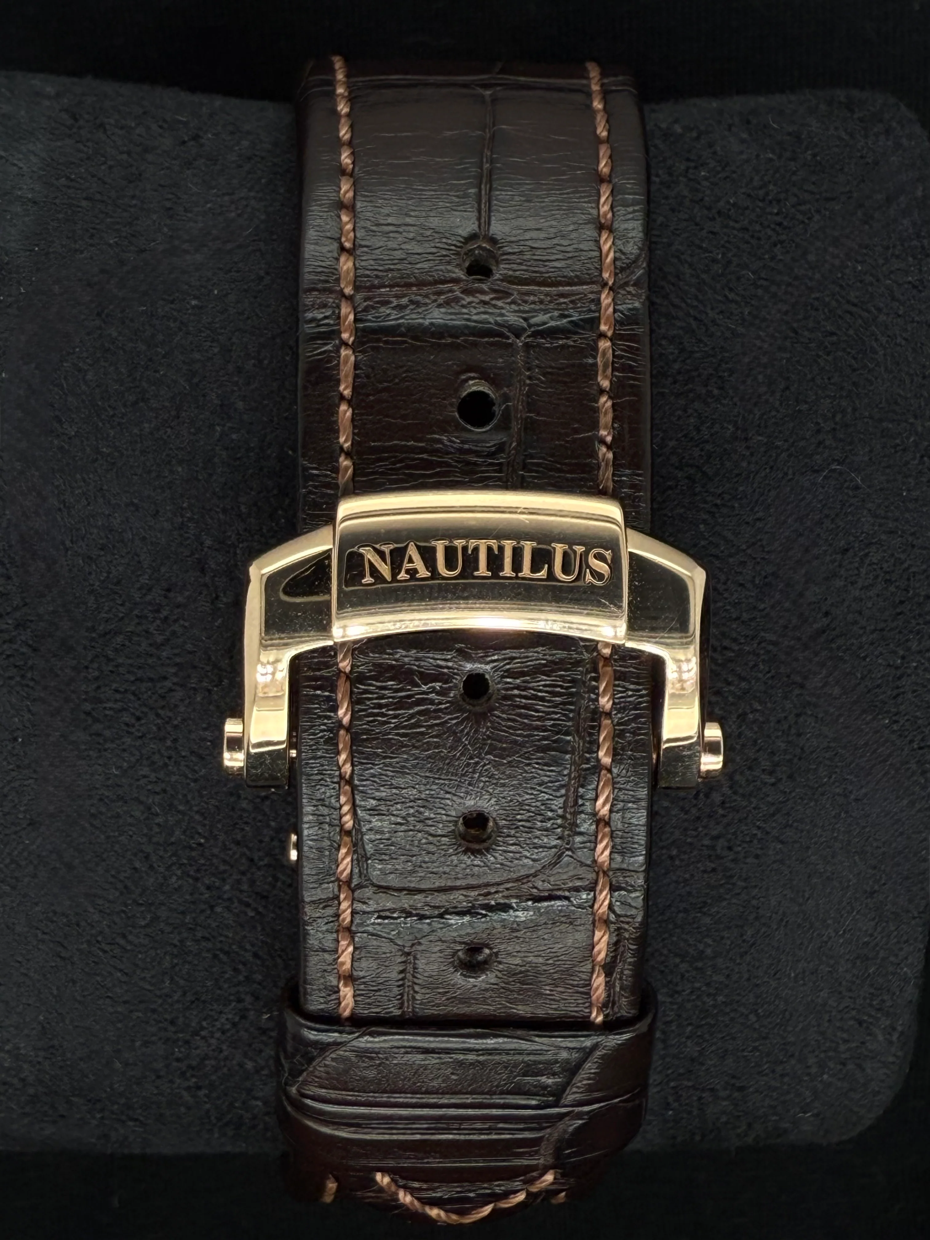 Patek Philippe Nautilus 18ct Rose Gold Brown Dial 5980R-001 | 2014 | 40.5mm - Image 6