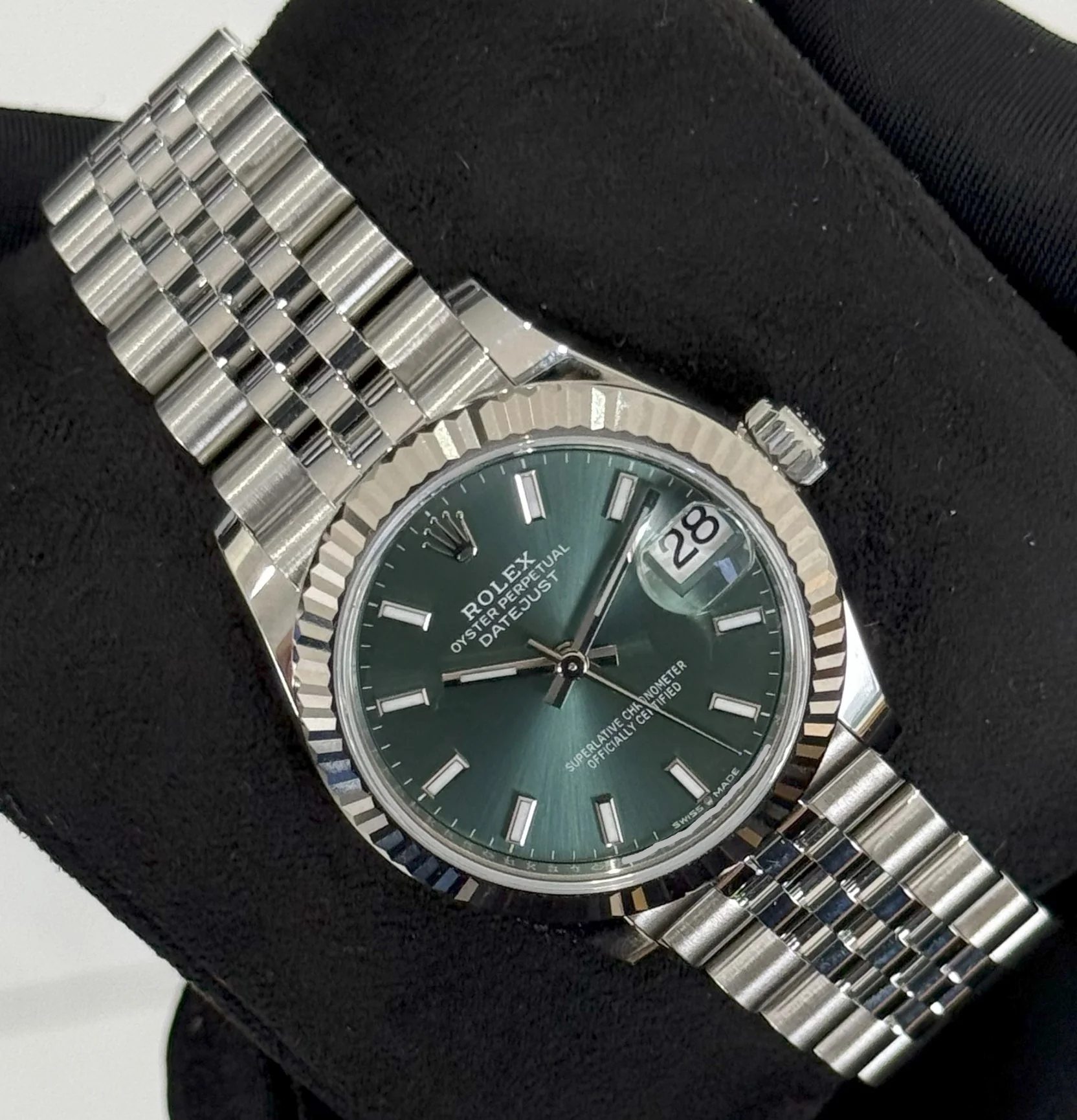 Rolex Datejust 31 Mint Green Dial Jubilee 278274 | 2025 | 31mm - Image 3