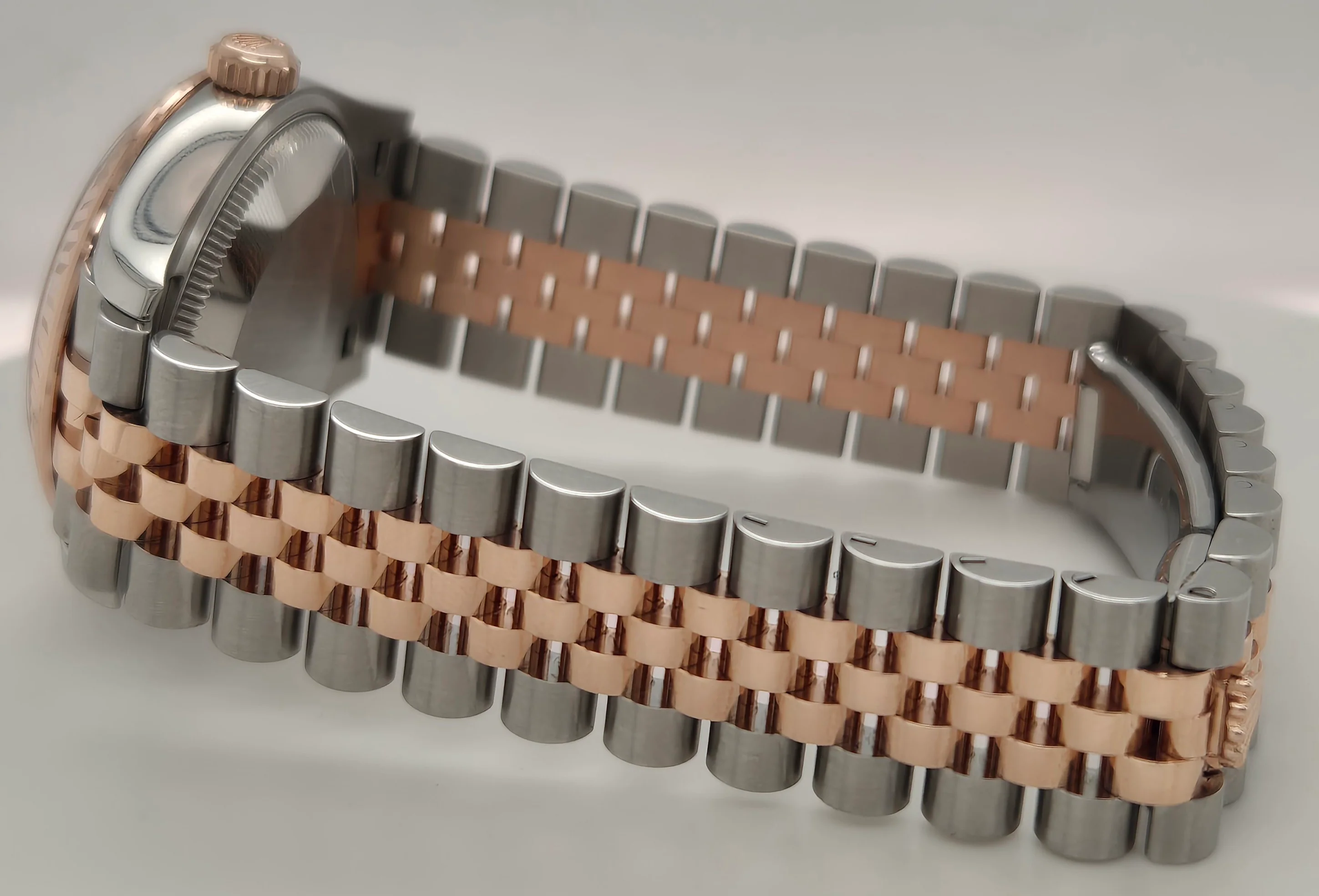 Rolex Datejust 31 Purple Diamond Set VI Jubilee Two Tone Rose Gold Steel 278271 | 2024 | 31mm - Image 4