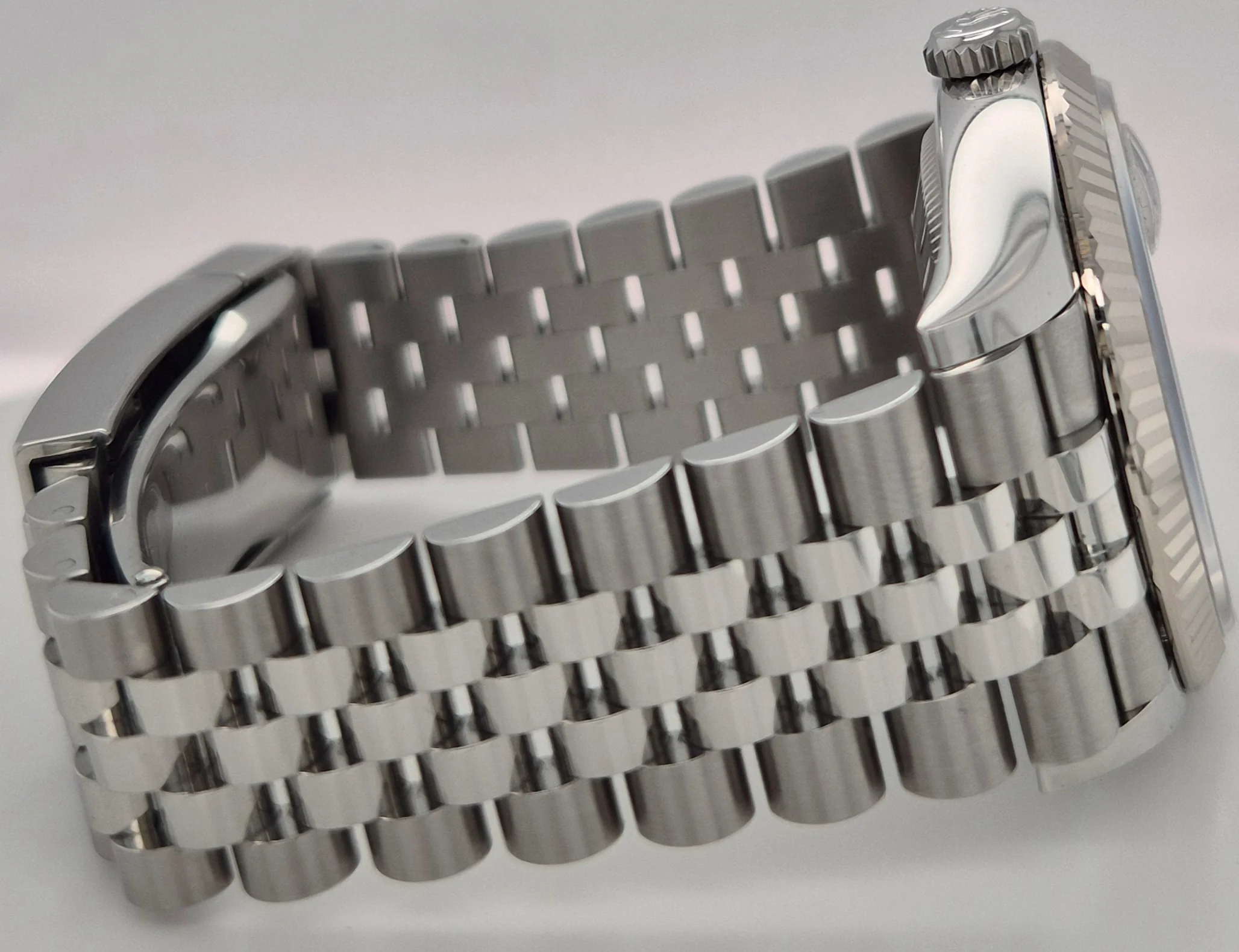 Rolex Datejust 36 Blue 'Sticks' Dial Fluted Jubilee 126234 | 2021 | 36mm - Image 3