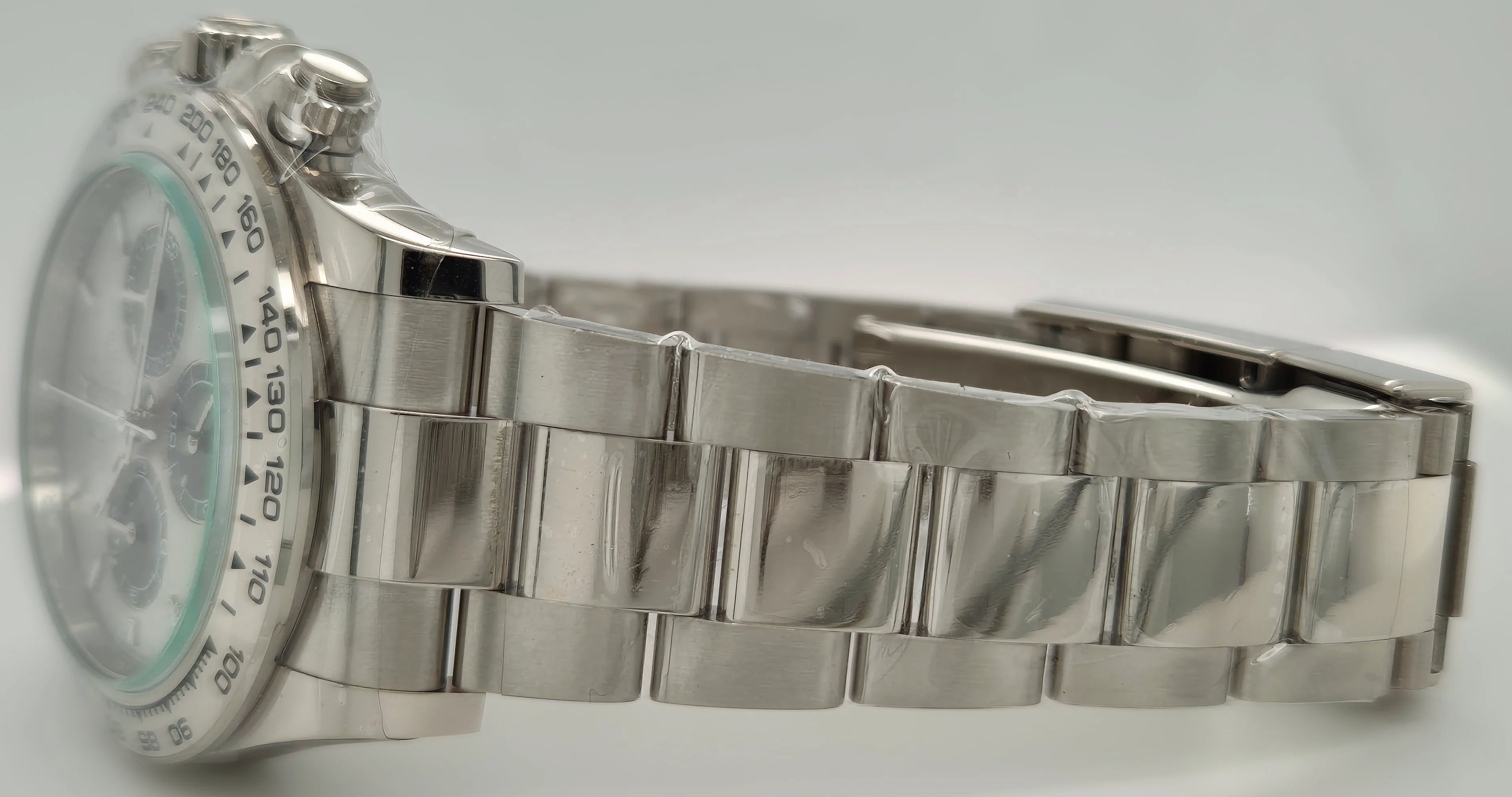 Rolex Daytona Ghost Cosmograph White Gold Silver And Black Index Dial Oyster 126509 | 2023 | 40mm - Image 3