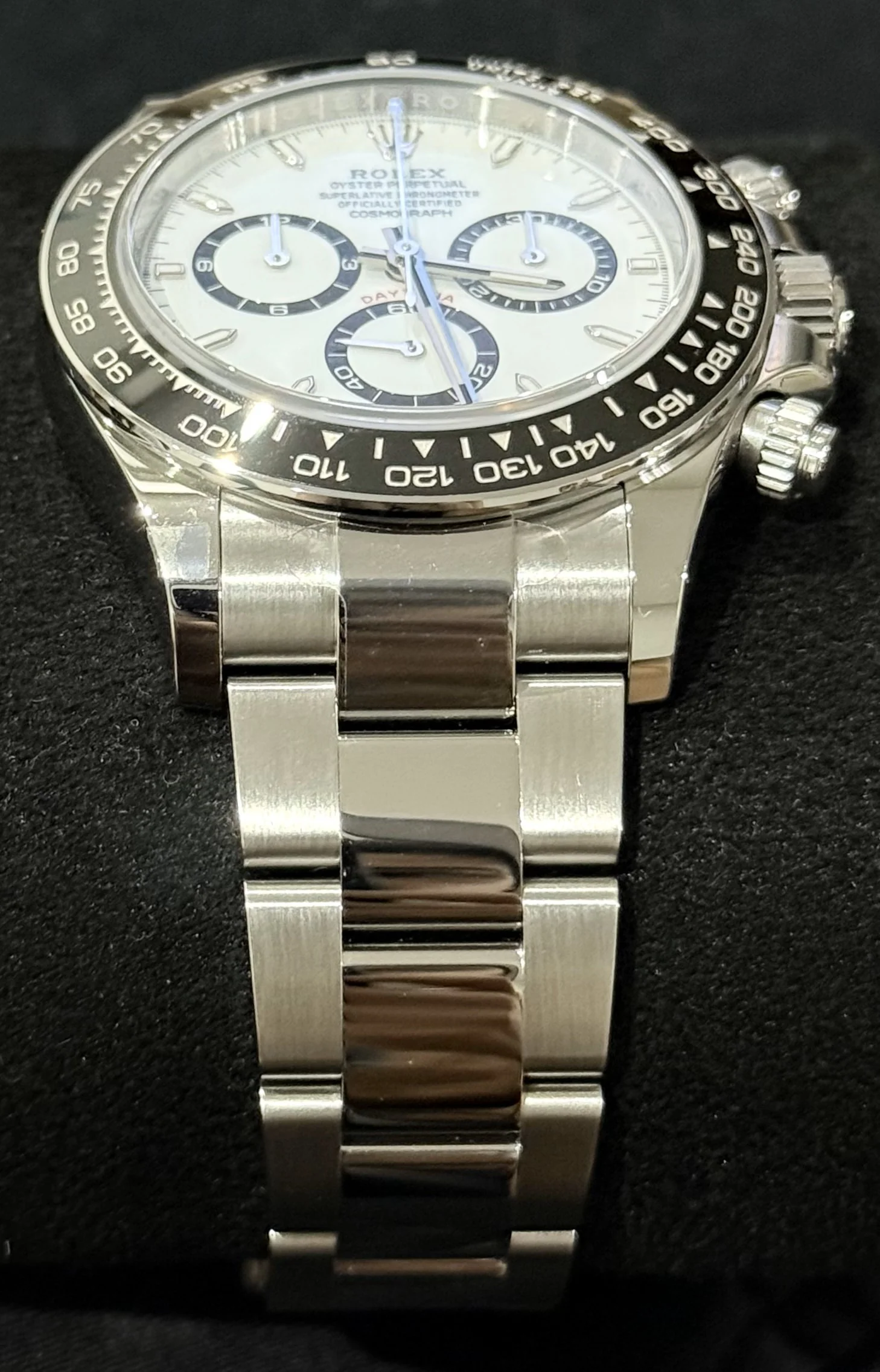 Rolex Daytona White Panda Ceramic Oystersteel 126500LN | 2025 | 40mm - Image 4